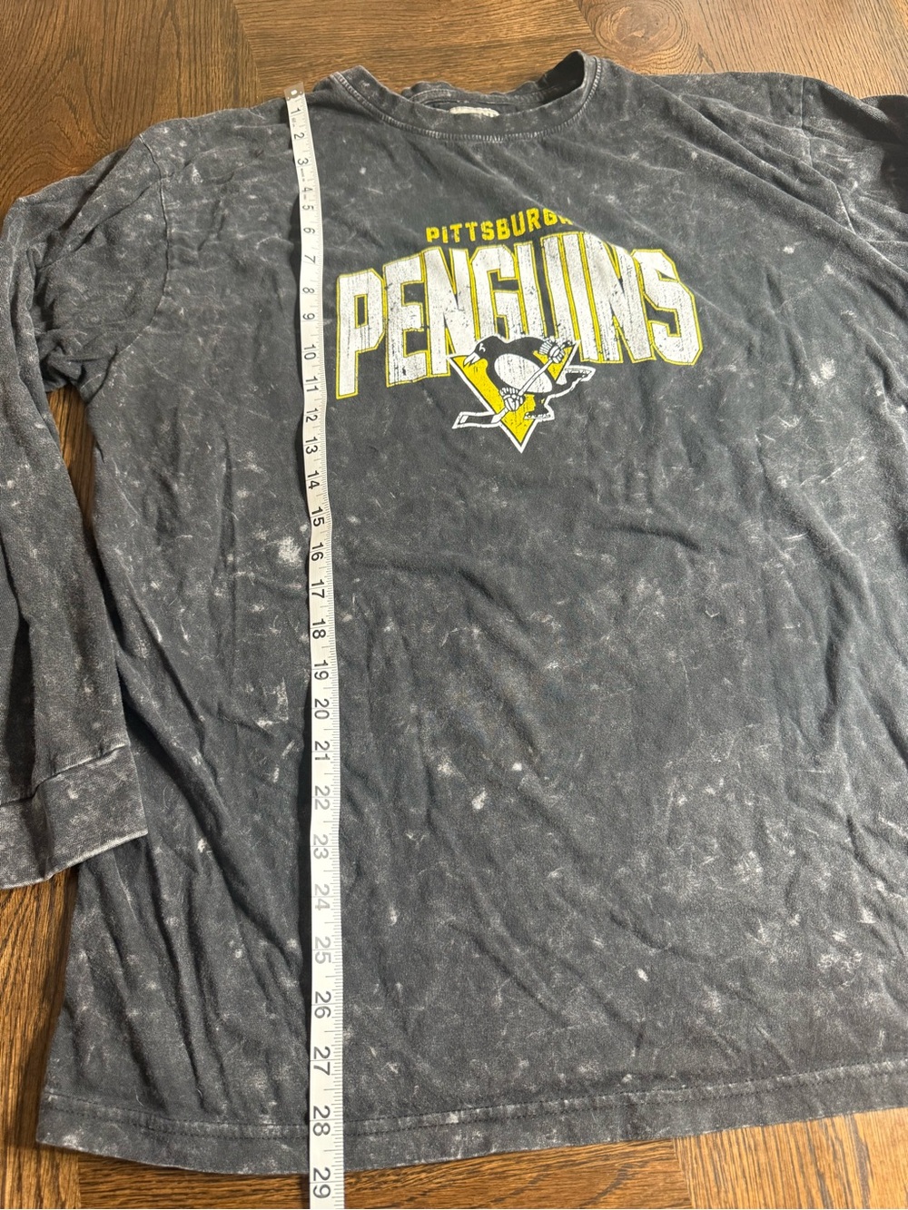 Vintage -style Calhoun Surf & Skate Pittsburgh Penguins long sleeve shirt men XL - Picture 5 of 8